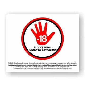 Imagem de Kit 3 Placas Proibido Bebidas A Menores De 18 Anos