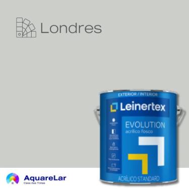 Imagem de EVolution Acrílico Leinertex Fosco 3,6L, LONDRES, 3,6L
