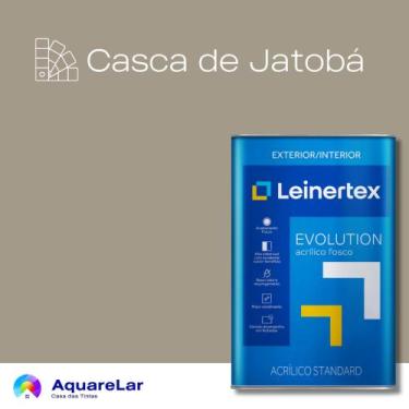 Imagem de Evolution Acrílico Leinertex Fosco 18L, CASCA DE JATOBÁ