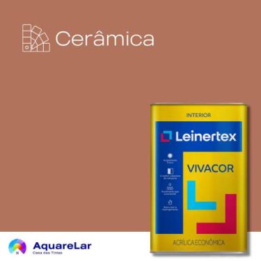 Imagem de Vivacor Acrílica Leinertex Fosco 18L, CERÂMICA