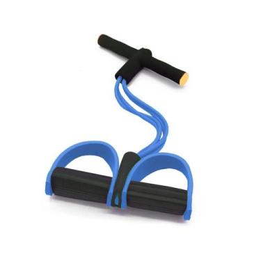 Imagem de Extensor Elástico Pedal Gold Sports Pro, Azul, Único, Unissex