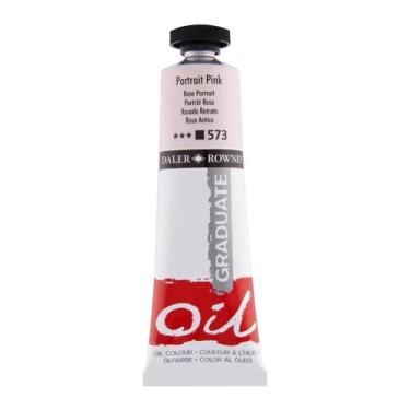 Imagem de Tinta Óleo Graduate 38ml Rosa Retrato 573 Daler Rowney - DALER & ROWNE