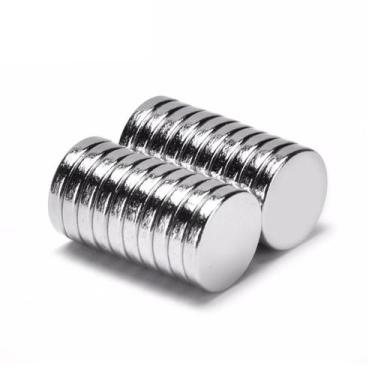 Imagem de 100pcs - Imã De Neodímio 10x2 Pastilha 10mm X 2mm - N35 - Neoimã