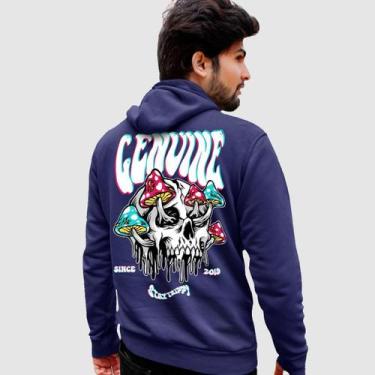 Imagem de Blusa Moletom Genuine Grit Masculina Estampada Algodão 30.1 Stay Tripp