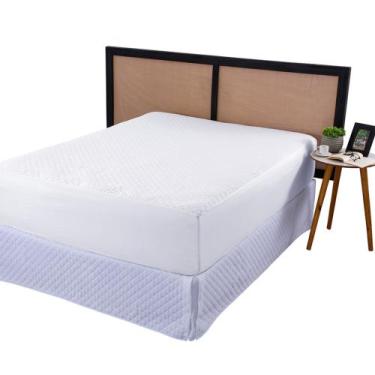 Imagem de Protetor impermeável King Padrão Dimensões: 1,93m x 2,03m x 0,40cm - F