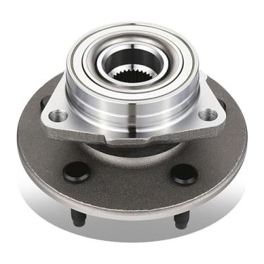 Imagem de DNA MOTORING Conjunto do cubo do rolamento da roda dianteira compatível com Ford F150 4WD 97-00 com ABS de 2 rodas, OEM-WHA-0303