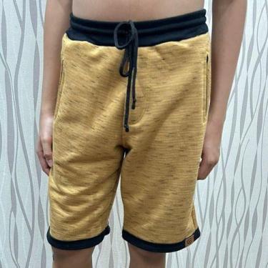 Imagem de Bermuda Moletinho Infantil Juvenil Menino Bolso Com Zíper - Paraíso do