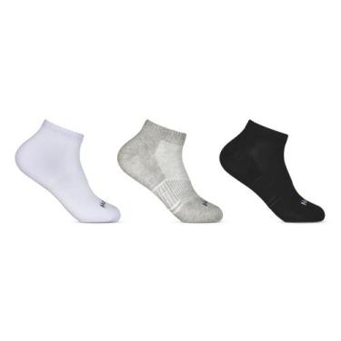Imagem de Kit 3 Pares Meia Cano Curto Masculino Adulto Tam. 39-43 - Hoahi, Sorti