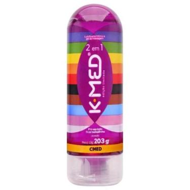 Imagem de K-med Lgbtqia+ 2 Em 1 Lubrificante íntimo 203g - Cimed