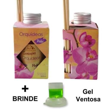 Imagem de 2 Aromatizante Ambiente de Orquídea Odorizador Palito Perfume Ar Difus