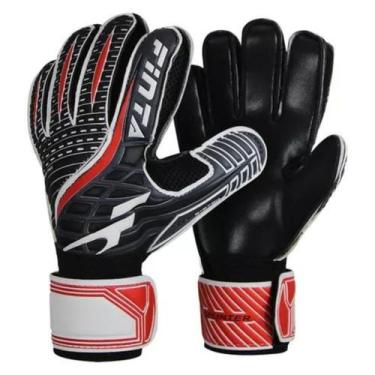 Imagem de Luva de Goleiro Profissional Finta Splinter Látex 3mm, 9, Preto