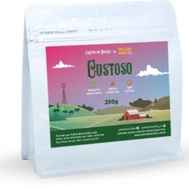Imagem de Café Especial em Grãos Custoso (Moca) 250g - Yellow Bird Coffee