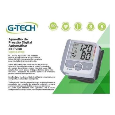 Imagem de Aparelho De Pressão Arterial Digital Automático Pulso Gp-300 - Gtech