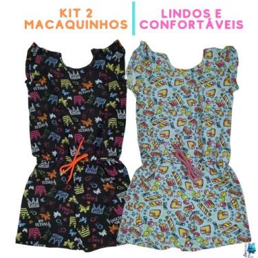 Imagem de Kit 2 Macaquinhos Infantil e Juvenil Menina - Monsters Kids, 6
