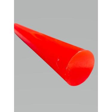 Imagem de Pu Tarugo Poliuretano Vermelho 100 X 150 mm 90 Shore - Poliuretano PU