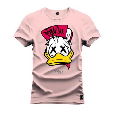 Imagem de Camiseta Unissex Algodão Premium Estampada Donalwd Bolado - Nexstar, P