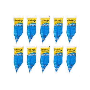 Imagem de Kit 10 bisnaga argamassa polimerica - 3kg - biomassa - BM TECH
