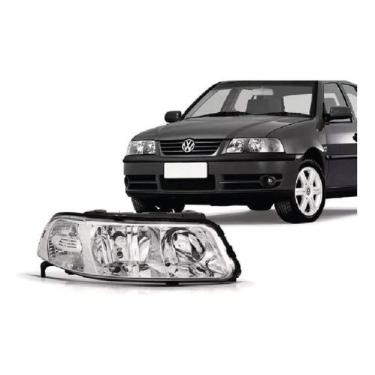 Imagem de Farol Direito Cromado Gol/Parati/Saveiro G3 2006 ate 2008 - BapImports