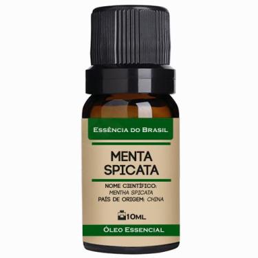 Imagem de Óleo Essencial Menta Spicata 10ml - Puro E Natural - Essência do Brasi