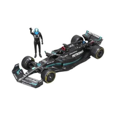 Imagem de Mercedes AMG W14 F1 2023 Escala 1:24 Carro De Brinquedo Em Liga Bburag