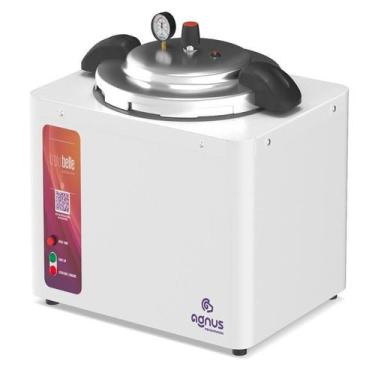 Imagem de Autoclave 5 Litros Agnus Rosa Manicure Pedicure 110V