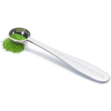 Imagem de Colher de cha de medicao de Matcha de aco inoxidavel por Pure Matcha