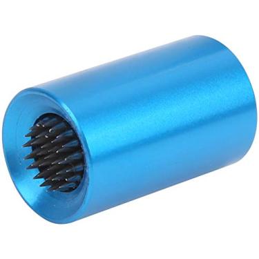 Imagem de Cue Tip Shaper, Pool Cue Tip Shaper 2 Em 1 Alumínio Billiard Cue Tip Shaper Mesa de Bilhar Stick End Scuffer Tool 30x18mm para Moer a Ponta do Taco de Bilhar (Azul)