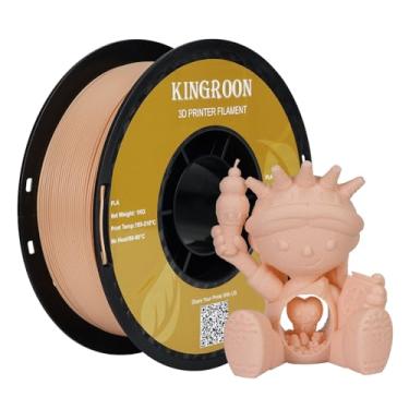 Imagem de Kingroon Filamento PLA 1,75 mm Filamento de impressora 3D 1kg Filamento Pla precisão dimensional +/- 0,02 mm, serve para a maioria das impressoras FDM, skin