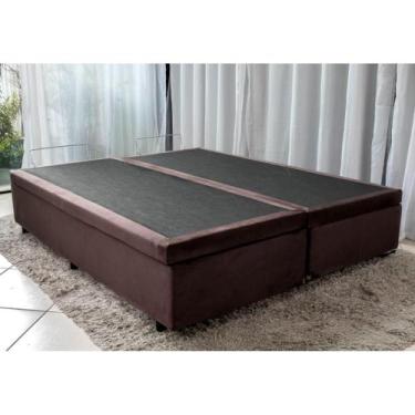 Imagem de Cama Box Baú King Size Bipartido Premium 186x198x40cm - Master Box Col