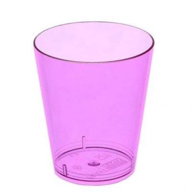 Imagem de Mini Copo Pic 40ml para Doces Brigadeiro Rosa - 10 unid - PLASTILANIA