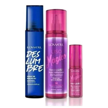 Imagem de Finalizador De Brilho 120 ml + Fluido Termoprotetor 200 ml + Óleo 30 m