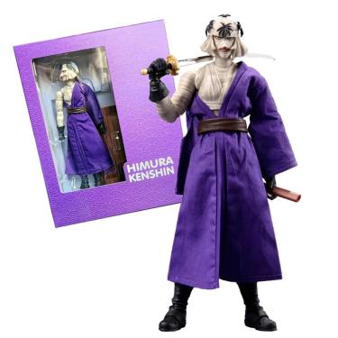 Imagem de Action Figure Samurai X Kenshin Himura Shishio Makoto Dansin Model
