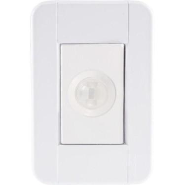 Imagem de Conjunto 4x2 Detector De Presença Bivolt Tramontina Tablet Branco Tram
