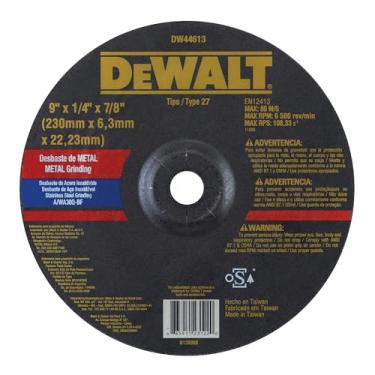 Imagem de DEWALT Disco de Desbaste de 9 Pol. x 6,3mm x 7/8 Pol. (228mm x 6,3mm x 22mm) DW44613