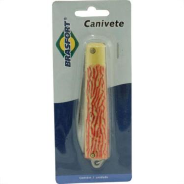 Imagem de Canivete Inox Brasfort Lamin,Ponta14Mm