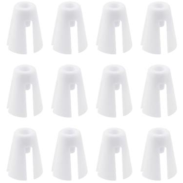 Imagem de TAODAN 12 peças de máquina de costura, grampo de bobina de plástico, suporte cônico, acessório de costura 3,8 x 3,1 cm para contar máquinas de costura, máquinas de ziguezague, máquinas de revestimento