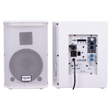 Imagem de Caixa Acústica Ativa Saga 6A 100 Wms Donner Branca