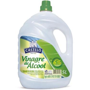 Imagem de Vinagre De Álcool Para Limpeza Castelo 5l