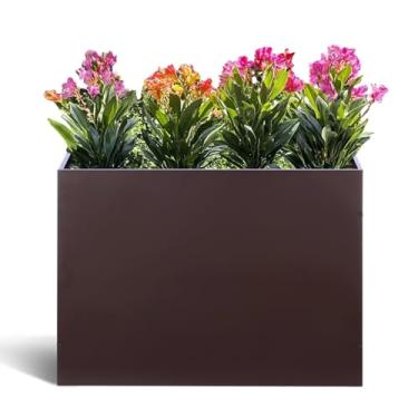 Imagem de BAYN vasos (marrom, retangular)