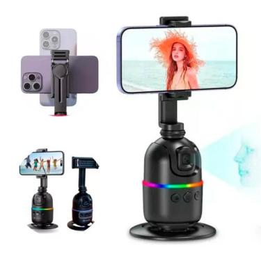 Imagem de Gimbal Suporte De Mesa 360º Com Reconhecimento Facial - RMEletronicos