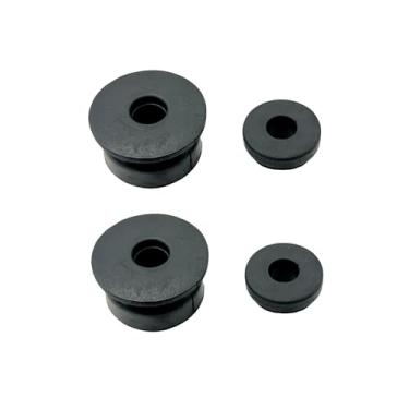 Imagem de Buchas de montagem de almofada de borracha inferior do radiador 4 peças compatíveis com CRV Civic Accord Pilot Replace 74173-SJ4-000 74172-SM4-000