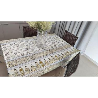 Imagem de Toalha De Mesa Termica 1,40m X 1,40m Para Mesa De 4 Lugares - Lu Enxov