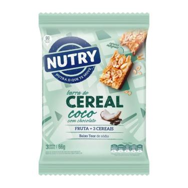 Imagem de Barra de Cereal Coco com Chocolate Nutry 66g