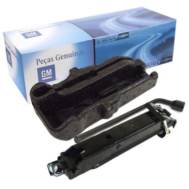 Imagem de Kit Macaco Chave De Roda Com Suporte Isopor Pecas Genuinas Gm Prisma /celta /corsa