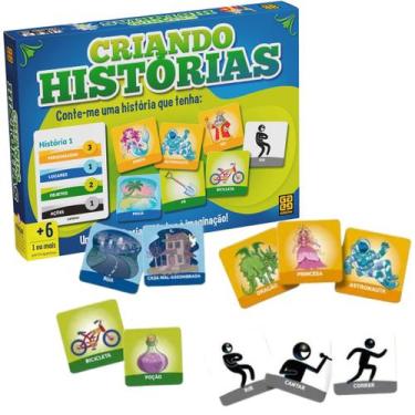 Imagem de Jogo Criando Histórias Desafio Criatividade Imaginação 04279 Grow 