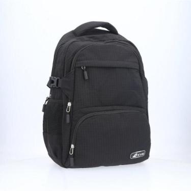 Imagem de Mochila Escolar/Profissional Reforçada - BAUARTE, Preto