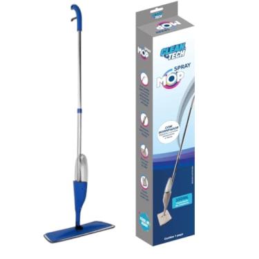 Imagem de Mop Spray com Reservatório de 350ml, Vassoura com Borrifador Integrado