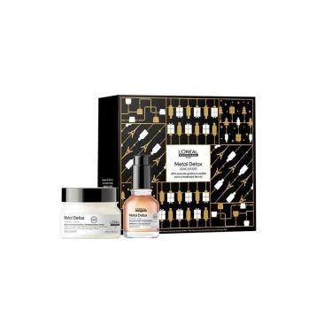 Imagem de Kit Loreal Metal Detox Mascara 250ml + Óleo 50ml