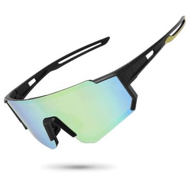Imagem de Óculos de sol esportivos STORYCOAST Polarized UV400 preto-dourado
