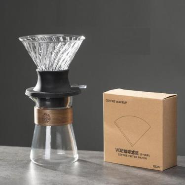 Imagem de Kit Coador de Imersão em Vidro Switch V60-02 Transparente ILC - Ilovec